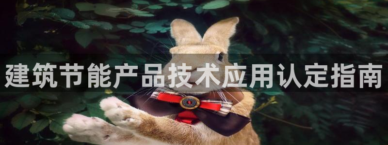 e尊国际官网·网址：建筑节能产品技术应用认定指南