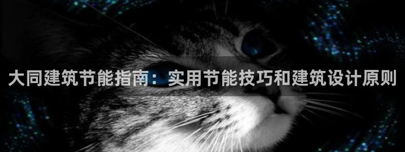 e尊官网：大同建筑节能指南：实用节能技巧和建筑设计原则