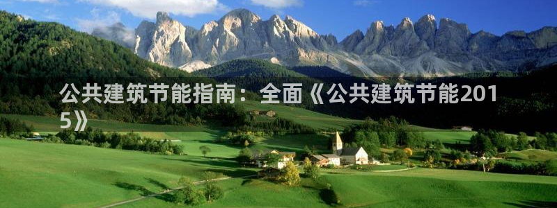 e尊国际-e尊国际官网：公共建筑节能指南：全面《公共建筑节能201
5》