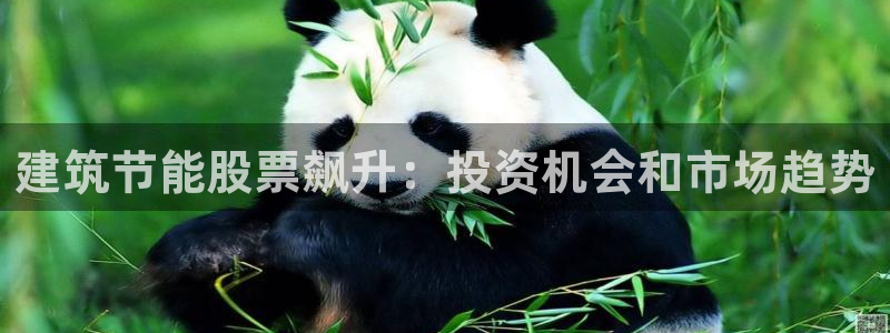 尊亿游戏国际官网：建筑节能股票飙升：投资机会和市场趋势