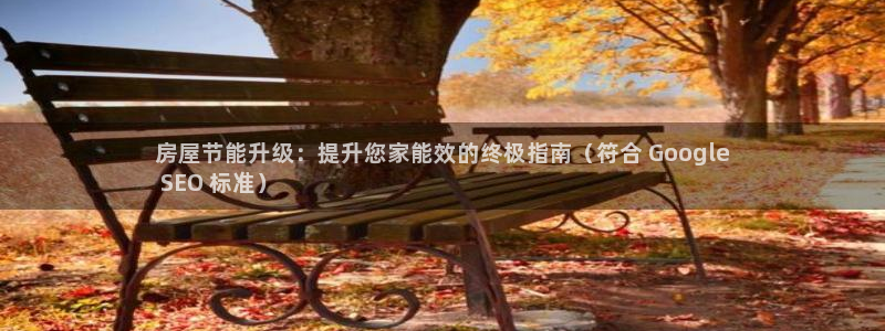 e尊国际是个黑网：房屋节能升级：提升您家能效的终极指南（符合 Google
 SEO 标准）