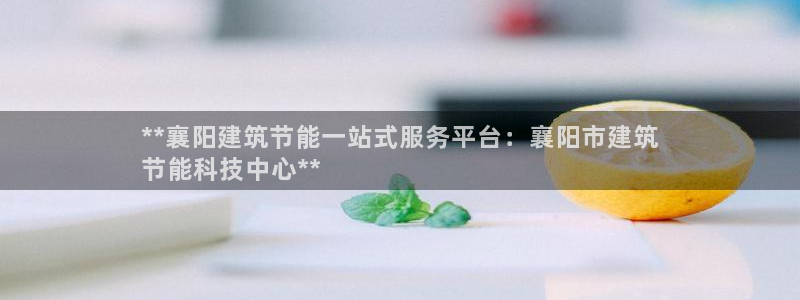 e尊国际可靠吗：**襄阳建筑节能一站式服务平台：襄阳市建筑
节能科技中心**
