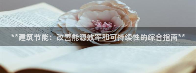 e尊国际网址：**建筑节能：改善能源效率和可持续性的综合指南**