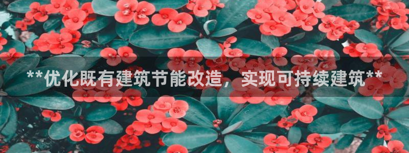e尊国际地址：**优化既有建筑节能改造，实现可持续建筑**